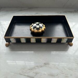 MacKenzie-Childs Napkin Holder Hostess Set